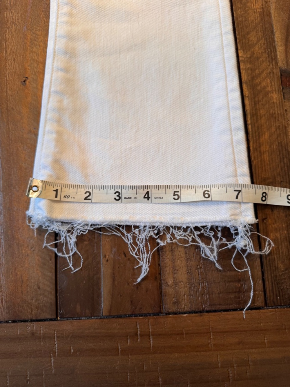 Gap Crop Kick Ankle Jean. Size 2. White Denim. 2016 Collection - Picture 10 of 10